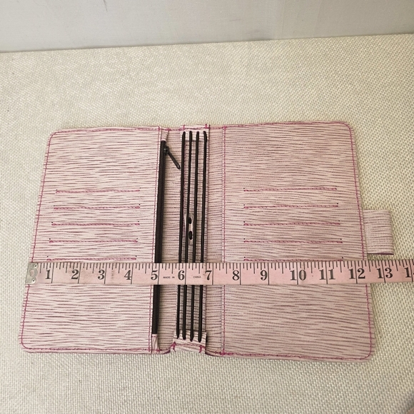 Planner Perfect B6 Slim Leather Traveler’s Notebook - Blush Epi / Pink - Picture 11 of 11